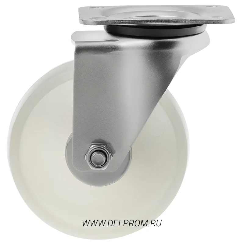 SCpn 53 - Большегрузное нейлоновое колесо 125 мм (площ., повор., роликоподш)