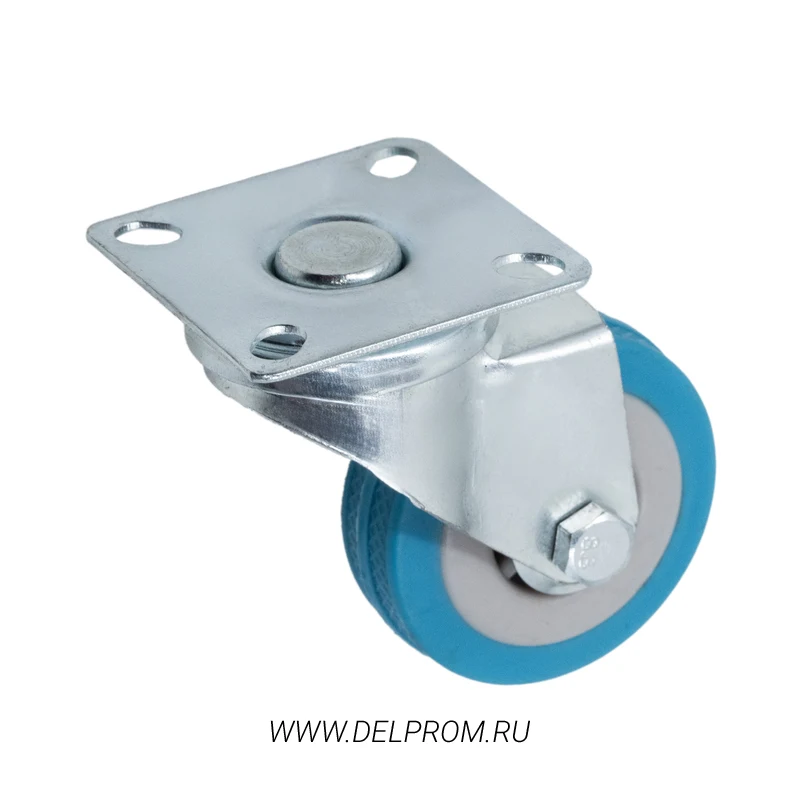 SCg 25L - Аппаратное колесо 50 мм (площ., повор., подш. скольж.)