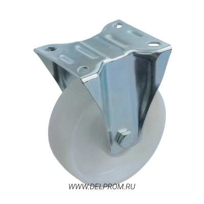 FCpn 54w - Большегрузное нейлоновое колесо 125 мм (площ., неповор., роликоподш)