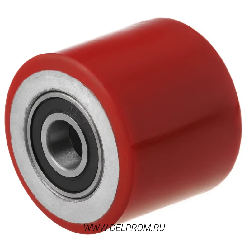 LR91 - Ролик б/подш. для гидравлических тележек 70х60 мм (полиуретан)