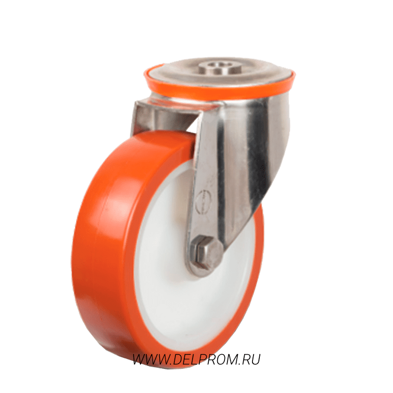 EZ 04 ZBP 150 INOX полиуретановое колесо под болт