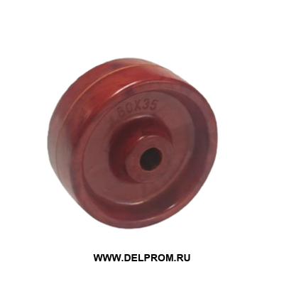 HTf 125 - Термостойкое фенольное колесо без крепления, 240 кг, до 300 °С