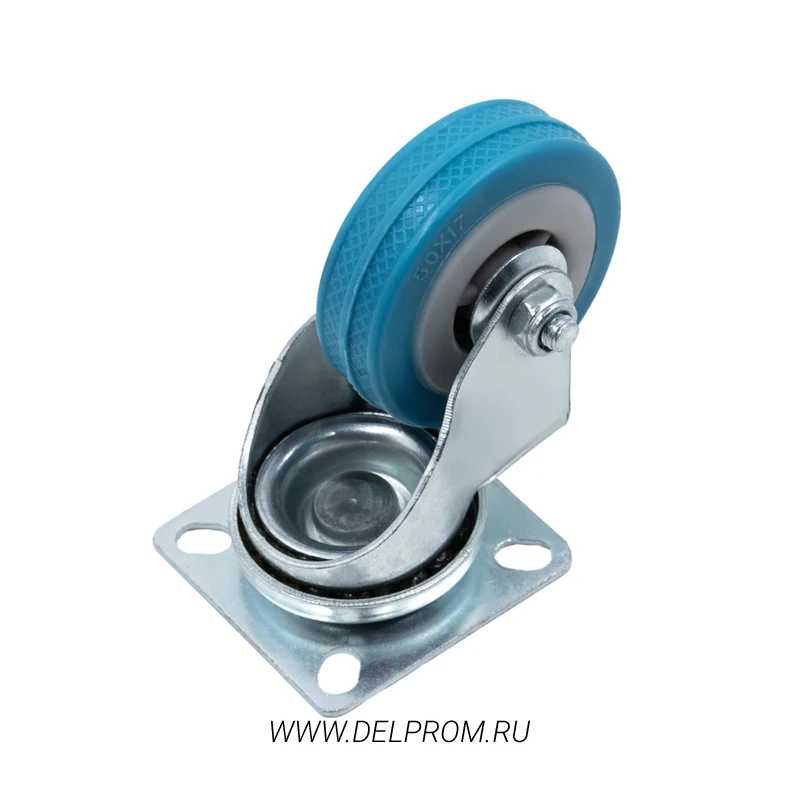 SCg 25L - Аппаратное колесо 50 мм (площ., повор., подш. скольж.)