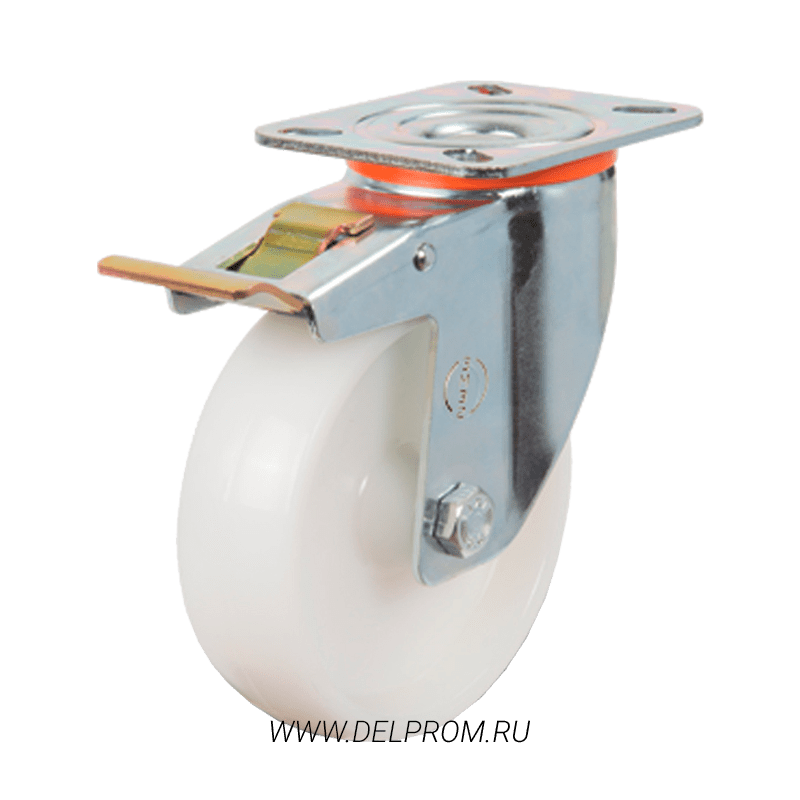 EM 01 ZKZ 125 F нейлоновое поворотное колесо