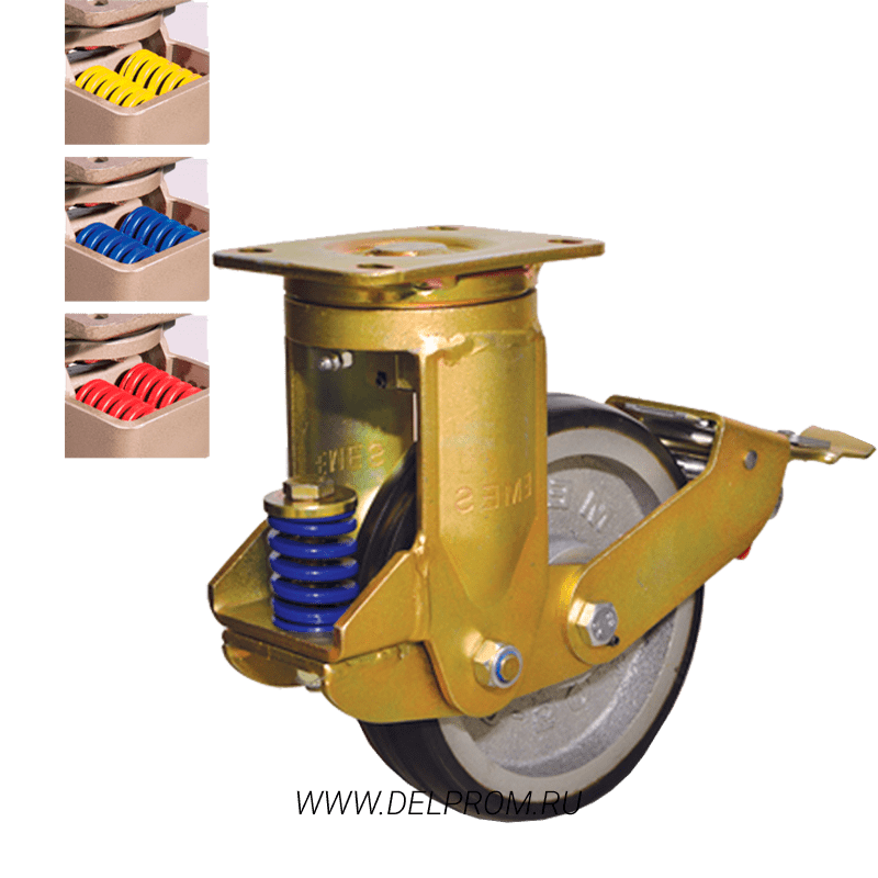 EAY 01 VBR 200 F сверхбольшегрузное поворотное колесо