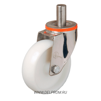 EM 03 ZMZ 80 INOX нейлоновое колесо с болтом